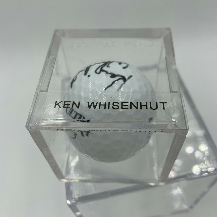 Ken Whisenhunt NFL Signed Autographed Golf Ball PGA With JSA COA