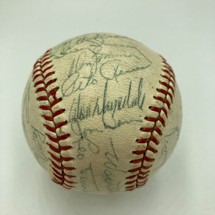 Sandy Koufax 1962 Los Angeles Dodgers Team Signed NL Baseball JSA COA