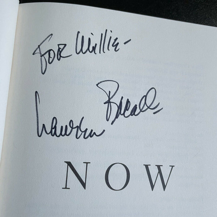 Lauren Bacall Signed Autographed Book With JSA COA Movie Star