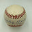 Mickey Mantle No. 7 Signed 1950's American League Joe Cronin Baseball JSA COA