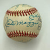 Mickey Mantle Joe Dimaggio Yankees Greats Signed American League Baseball JSA