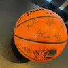 2016-17 Golden State Warriors NBA Champs Team Signed Game Basketball Beckett COA
