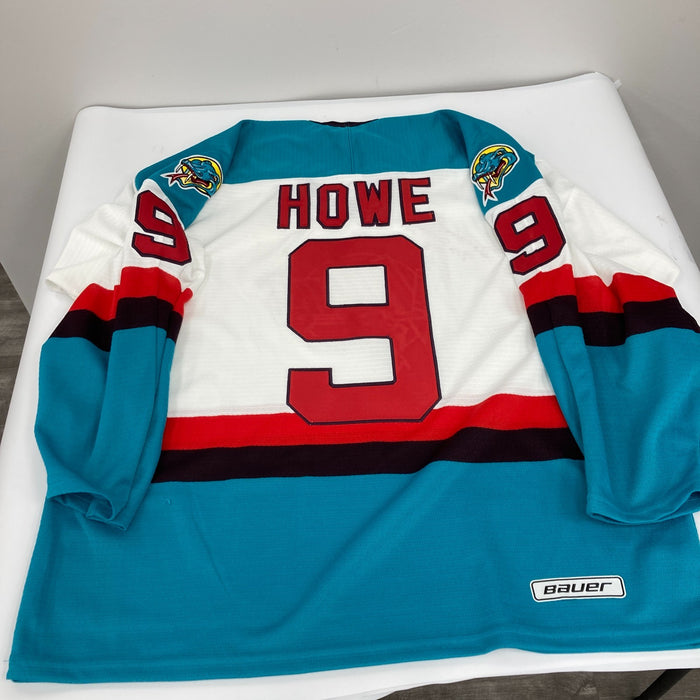 Gordie Howe "Mr. Hockey" Signed Detroit Vipers Authentic Bauer Jersey JSA COA