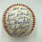 1961 New York Yankees World Series Champs Team Signed Baseball Mickey Mantle JSA