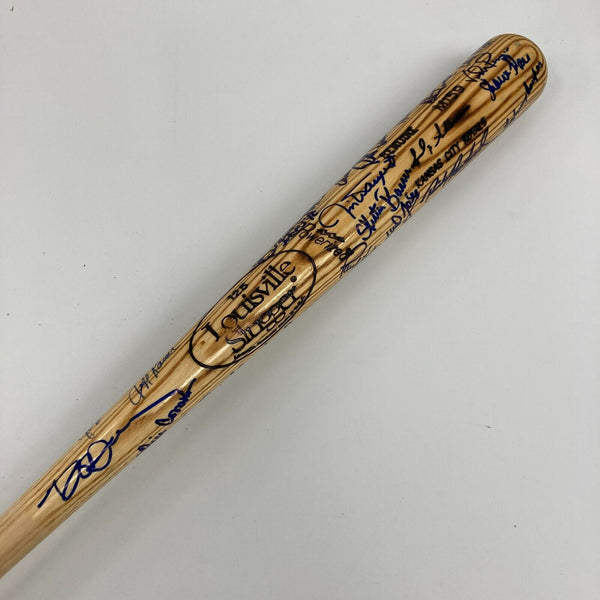 1991 Detroit Tigers Team Signed Louisville Slugger Game Issued Baseball Bat