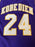 Kobe Bryant "Kobe Diem" Signed Los Angeles Lakers Jersey PSA DNA & Beckett COA