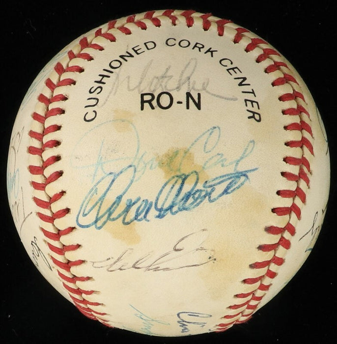 Philadelphia Phillies Legends Multi Signed Baseball Richie Ashburn PSA DNA COA