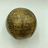 Historic 1922 Cleveland Indians Team Signed Baseball With Tris Speaker JSA COA