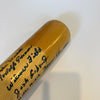 1920-1960 Negro League Legends Multi Signed Baseball Bat Josh Gibson Jr. JSA COA