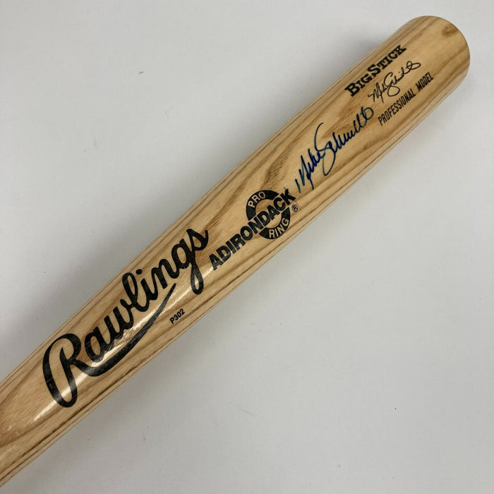 Mike Schmidt Signed Rawlings Game Model Baseball Bat JSA