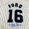 Whitey Ford Signed Binghamton Triplets New York Yankees Minor League Jersey JSA