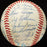 1961 New York Yankees World Series Champs Team Signed Baseball Mickey Mantle BAS