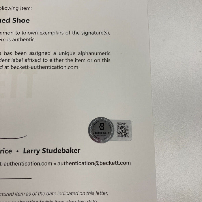 Kobe Bryant Signed 2008 Olympics Team USA Sneakers Shoes Beckett COA