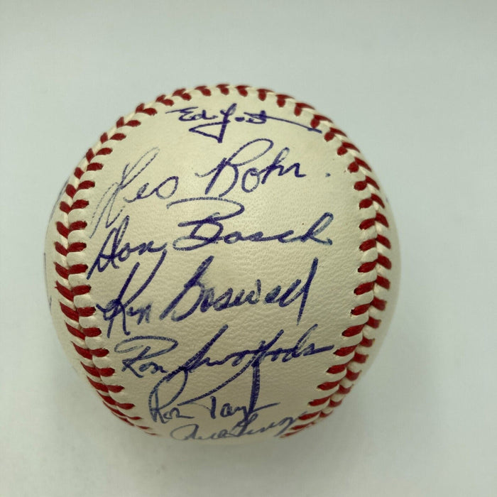 The Finest 1968-69 New York Mets Team Signed Vintage Baseball Nolan Ryan Beckett