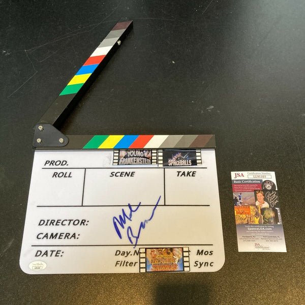 Mel Brooks Signed Autographed Hollywood Movie Clapboard With JSA COA