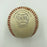 Chuck Dressen Single Signed 1940's National League Baseball Brooklyn Dodgers PSA