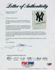 Mickey Mantle Signed 1951 New York Yankees Rookie Game Model Jersey PSA DNA COA