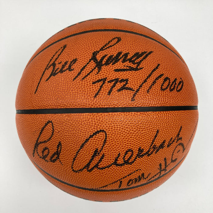 1956-1957 Boston Celtics  NBA Champs Team Signed Basketball JSA COA