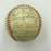 Beautiful 1949 Cleveland Indians Team Signed American League Baseball