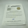 Satchel Paige Sweet Spot 1956 Miami Marlins Team Signed Baseball Beckett COA
