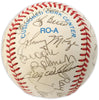 Hall Of Fame Multi Signed National League Baseball 24 Sigs PSA DNA COA