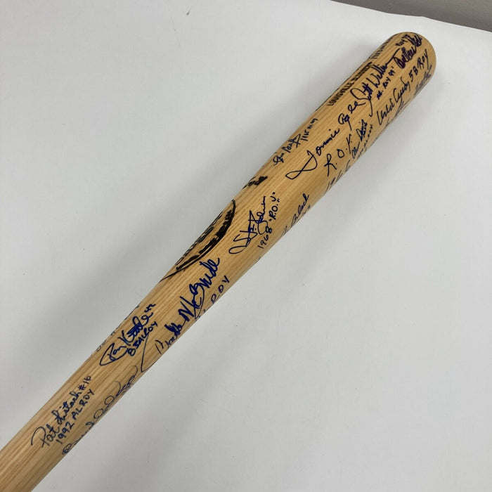 Rookie Of The Year Winners Signed Bat With Willie Mays "ROY 1951" 35+ Sigs JSA