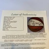 Wilt Chamberlain 2001 HOF Induction Multi Signed Basketball 14 Sigs JSA COA