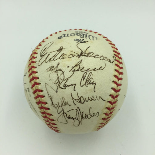 1978 New York Yankees World Series Champs Team Signed Baseball With JSA COA