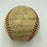 1957 New York Giants Team Signed Baseball Willie Mays JSA COA
