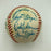 1977 NY Yankees World Series Champs Team Signed Baseball Thurman Munson JSA COA