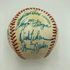 1977 NY Yankees World Series Champs Team Signed Baseball Thurman Munson JSA COA