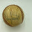 Chief Noc-A-Homa 1966 Atlanta Braves Signed NL Game Used Baseball JSA COA