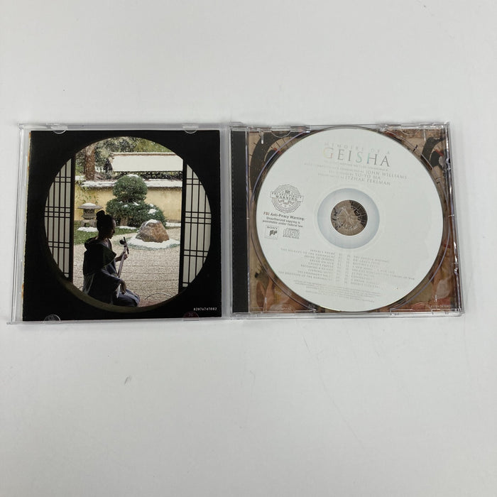 John Williams Composer & Yo-Yo Ma Signed Memoirs of a Geisha CD Beckett COA