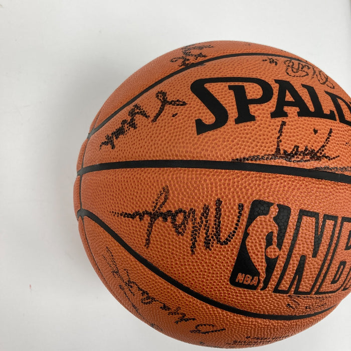 Michael Jordan Kobe Bryant 2003 All Star Game Signed Basketball PSA & Beckett