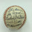 Beautiful 1944 Cincinnati Reds Team Signed National League Baseball With JSA COA