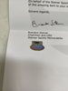RARE Ron Santo Signed Game Used Actual Flag Flown At Wrigley Field Steiner COA