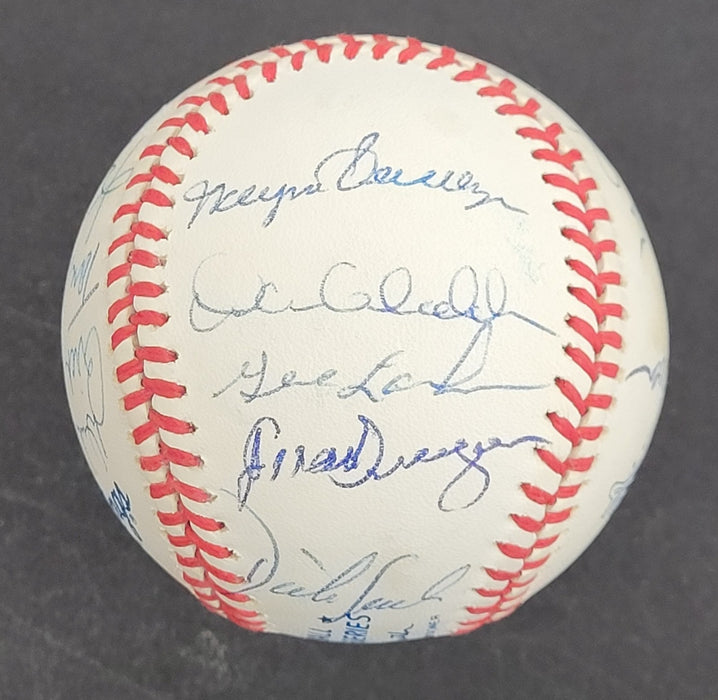 1987 Minnesota Twins World Series Champs Team Signed W.S. Baseball JSA COA