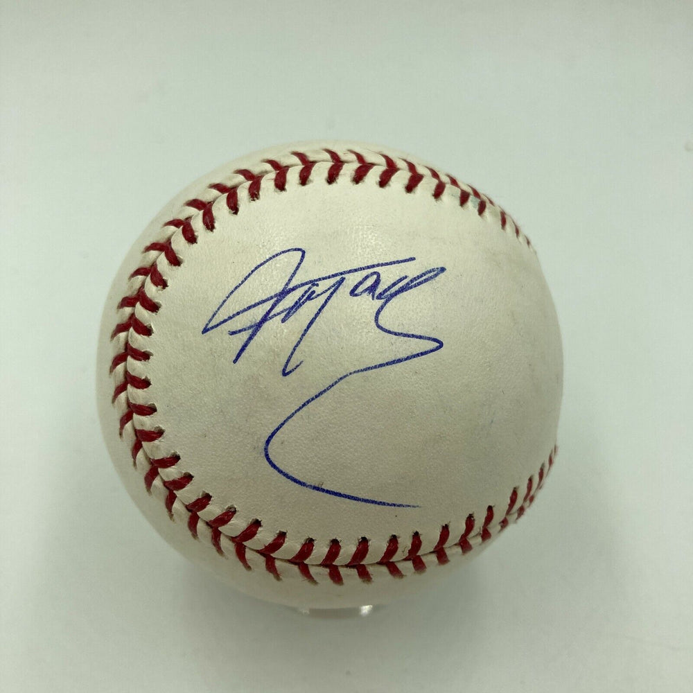 Tracy McGrady Signed Autographed Major League Baseball With JSA COA NBA Legend