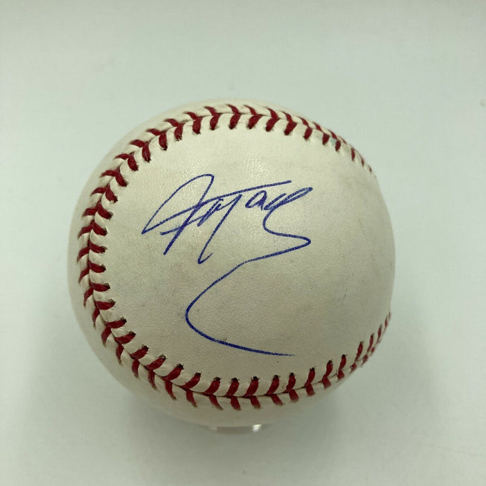 Tracy McGrady Signed Autographed Major League Baseball With JSA COA NBA Legend