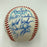 Derek Jeter Mariano Rivera Pre Rookie 1995 Columbus Clippers Signed Baseball JSA
