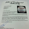 Rare Tris Speaker Single Signed Autographed Baseball With PSA DNA COA