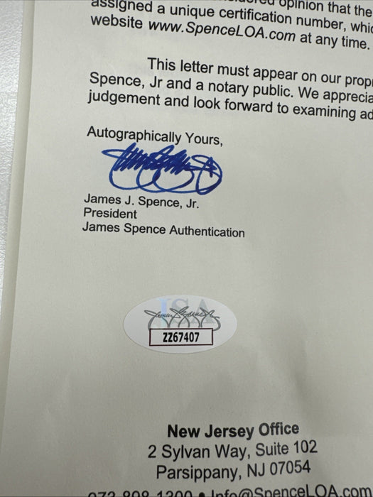 1949 New York Yankees World Series Champs Team Signed Baseball JSA COA