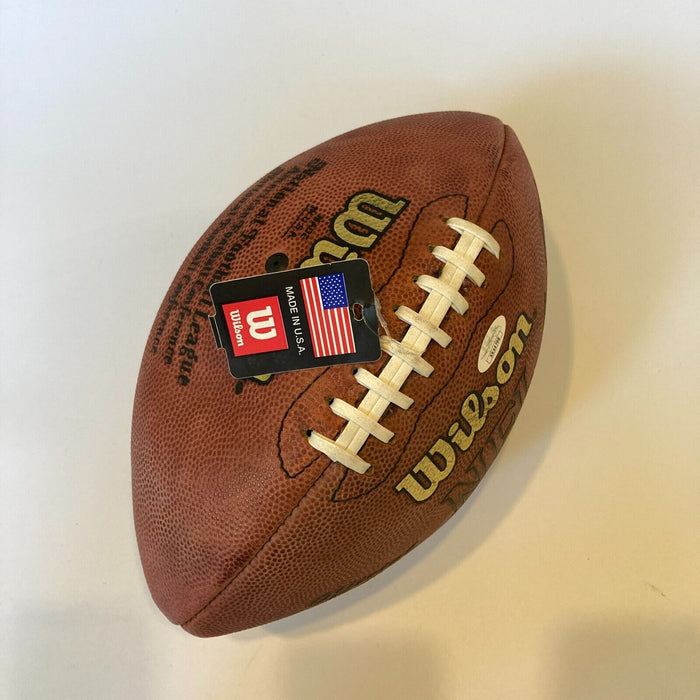 Bart Starr Hall Of Fame 1977 Signed Wilson Official NFL Football JSA COA