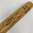 Mint All Century Team Signed Bat 10 Sigs With Willie Mays & Hank Aaron JSA COA