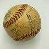 Whitey Ford Pre Rookie 1947 Butler Yankees Minor League Team Signed Baseball JSA