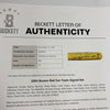 2004 Boston Red Sox World Series Champs Team Signed Baseball Bat PSA DNA Beckett