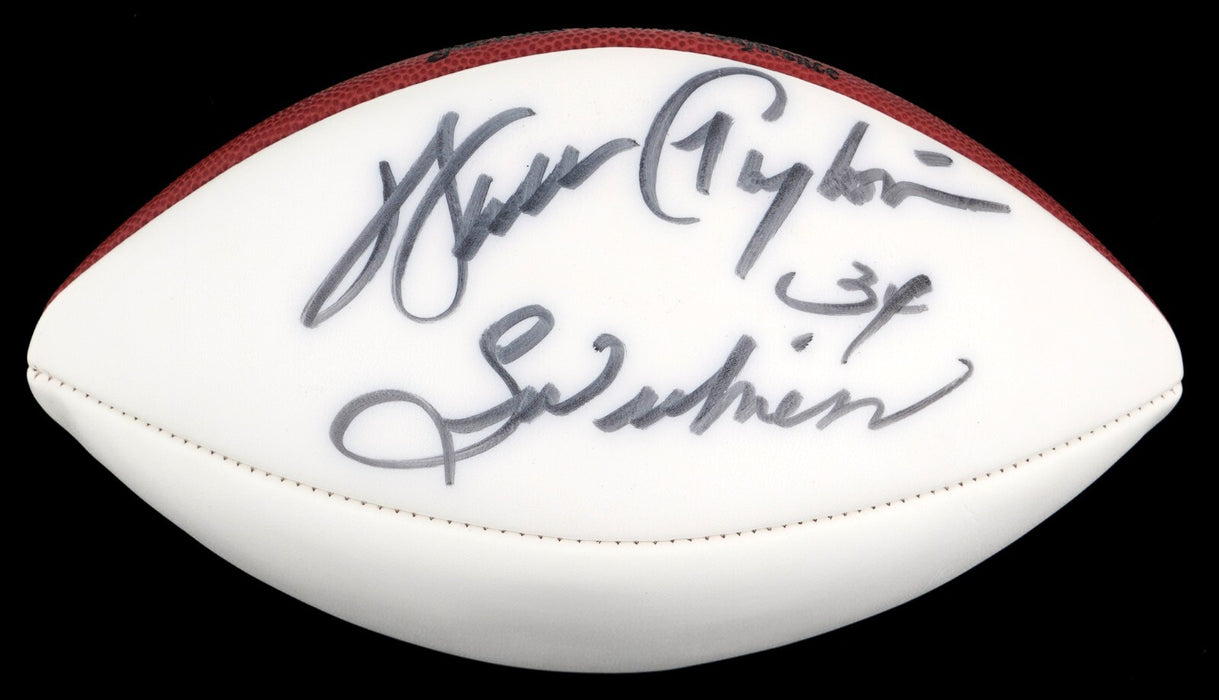 Walter Payton "Sweetness" Signed Authentic Wilson NFL Football Beckett COA