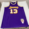 Wilt Chamberlain Signed Authentic 1971 Los Angeles Lakers Jersey JSA Graded 9