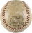 Honus Wagner Signed 1920's National League Baseball One Of The Finest PSA DNA