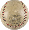 Honus Wagner Signed 1920's National League Baseball One Of The Finest PSA DNA